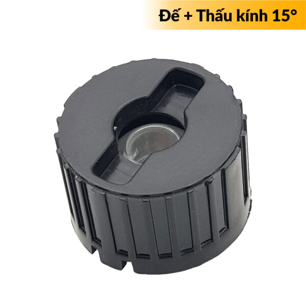 Bộ thấu kính Chóa đèn Led 5W 3W 1W với khung đỡ phẳng 15 độ