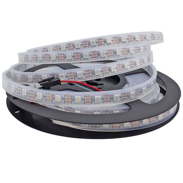 Led dây WS2812 5050 5VDC 1m 60 bóng Bọc vỏ silicone
