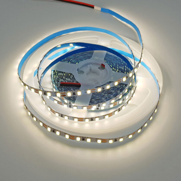 Led dây 2835 12V ánh sáng trắng 4000K 1 mét 120 bóng không phủ epoxy