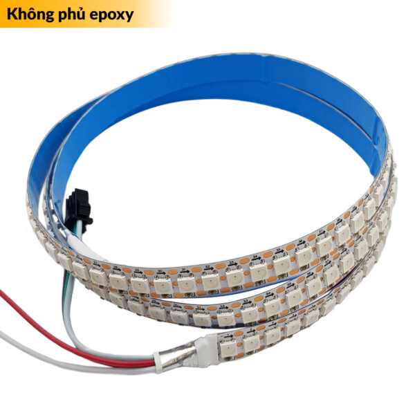 Led dây WS2812 144 bóng 5VDC 1 mét không phủ Epoxy