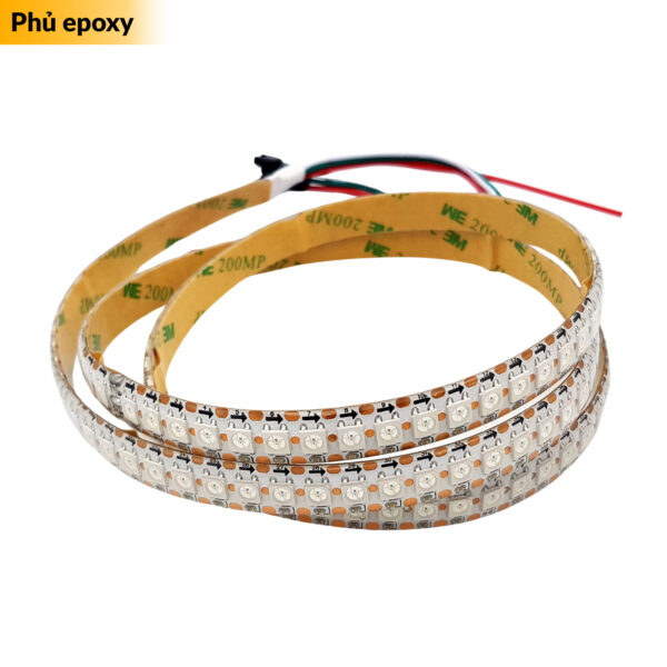Led dây WS2812 144 bóng 5VDC 1 mét phủ Epoxy